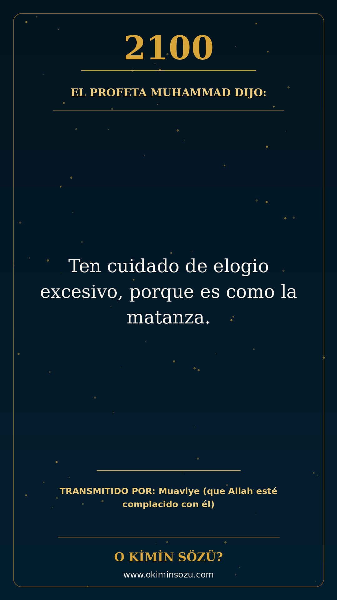 hadis 2100 es