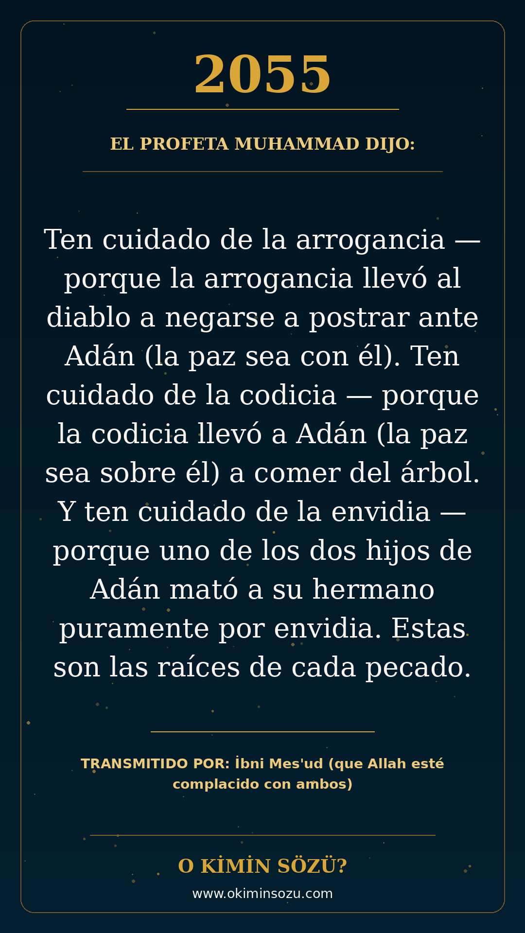 hadis 2055 es