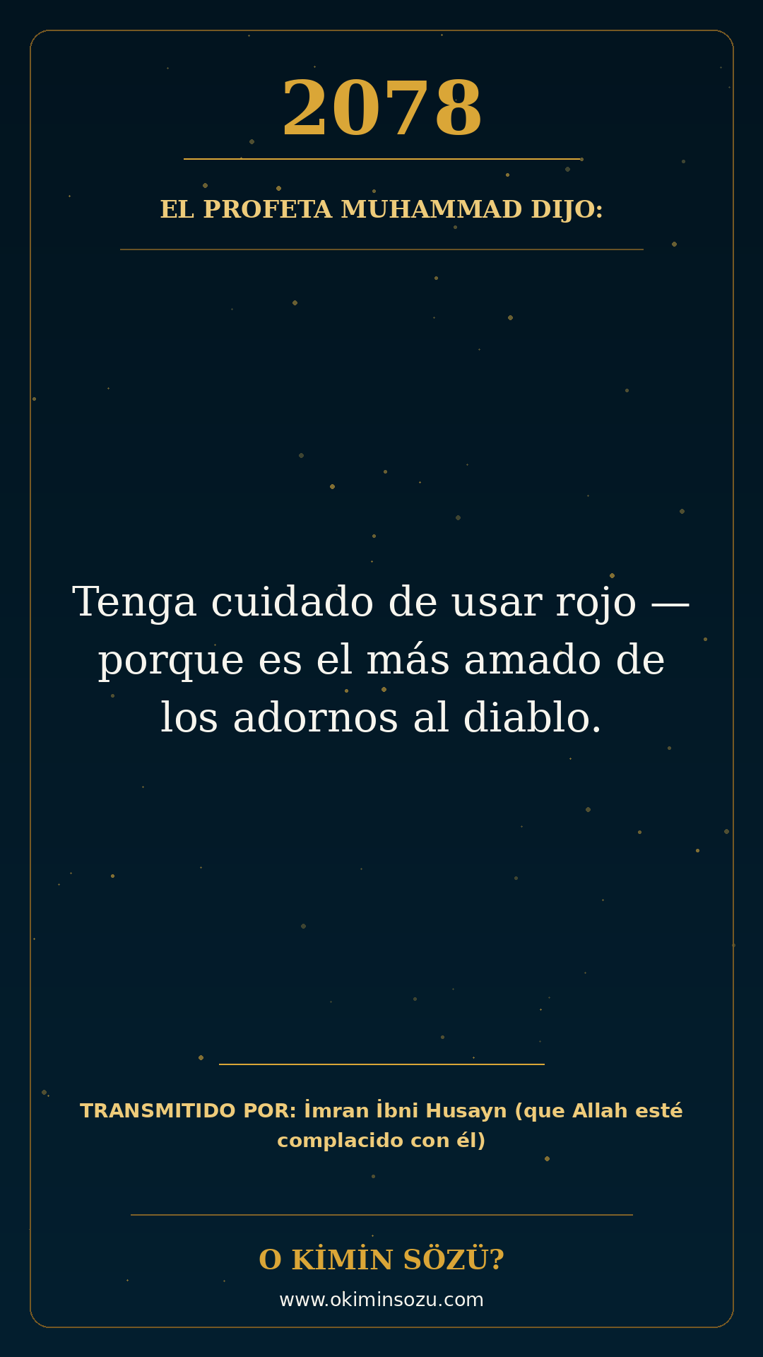 hadis 2078 es