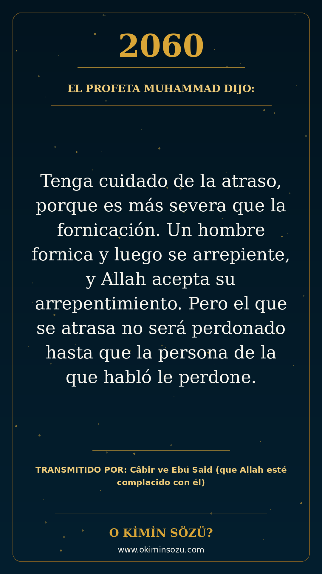 hadis 2060 es