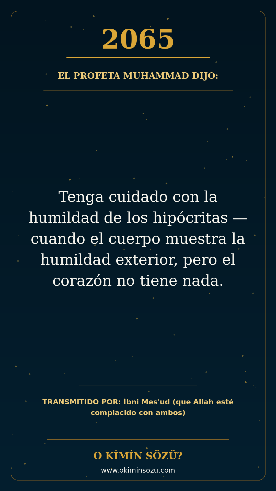 hadis 2065 es