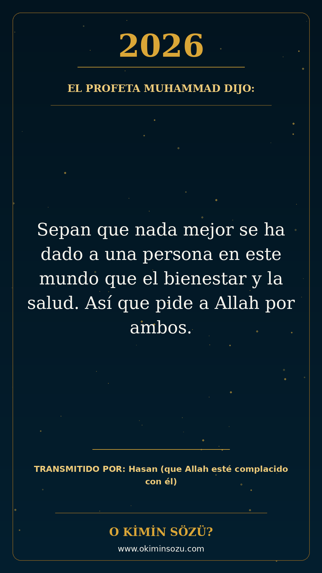hadis 2026 es