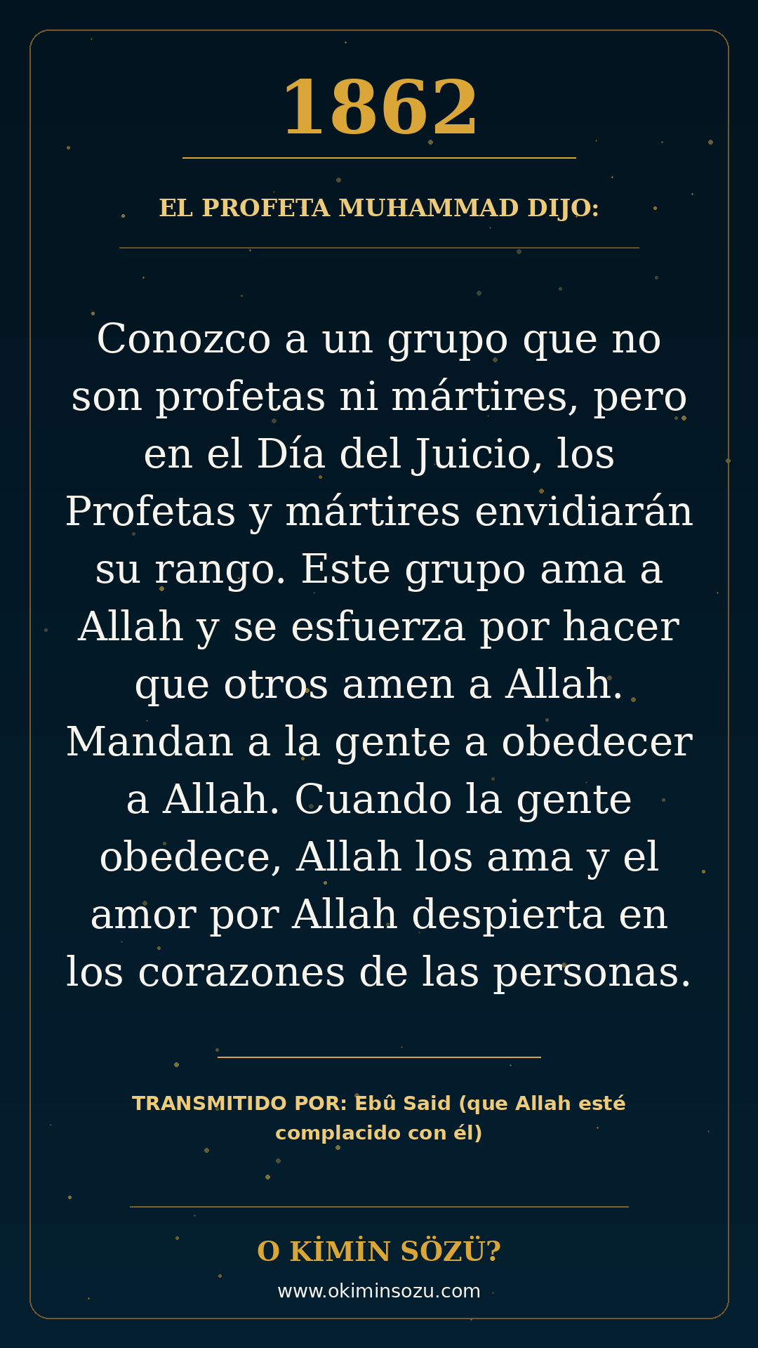 hadis 1862 es