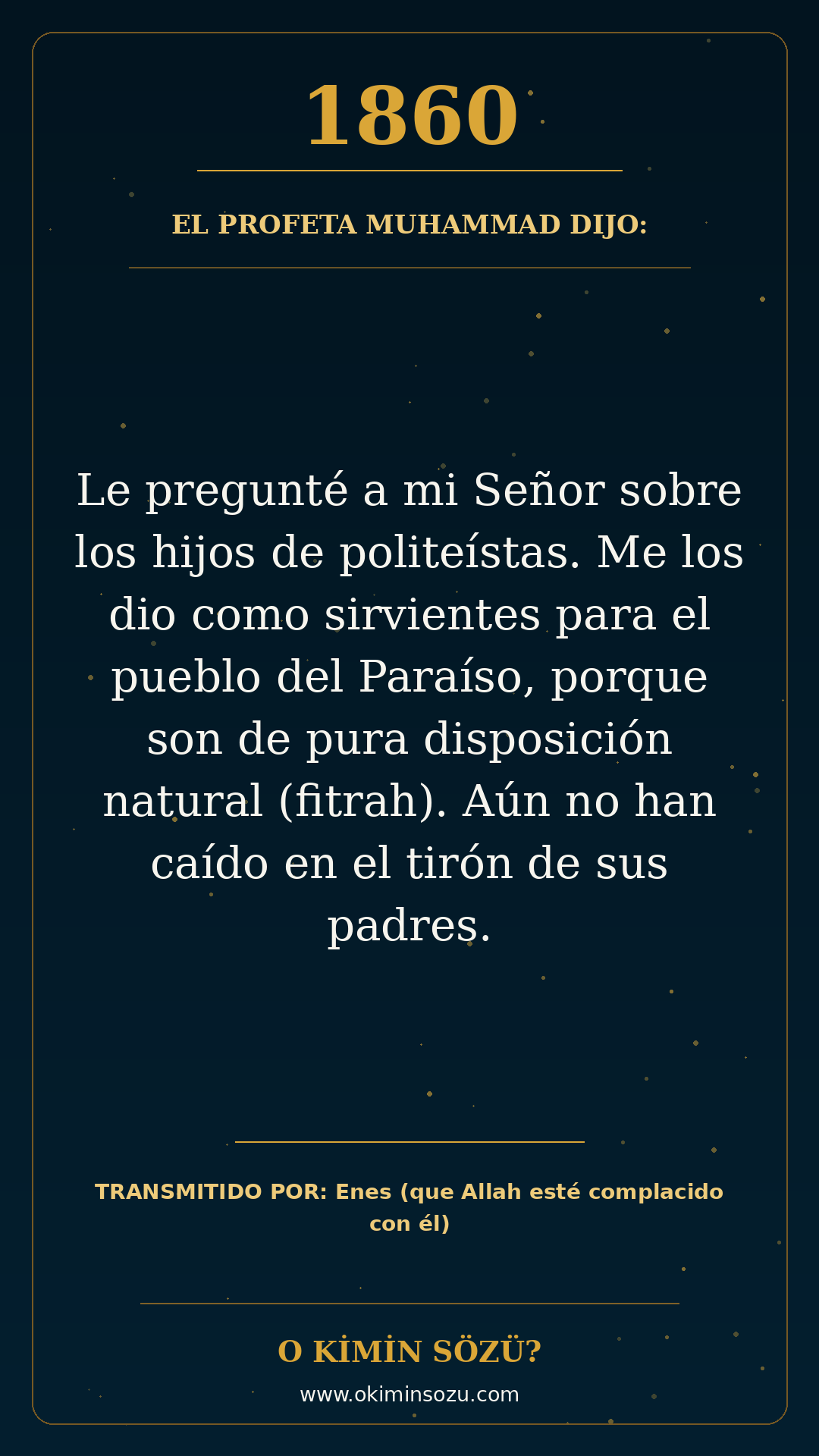 hadis 1860 es