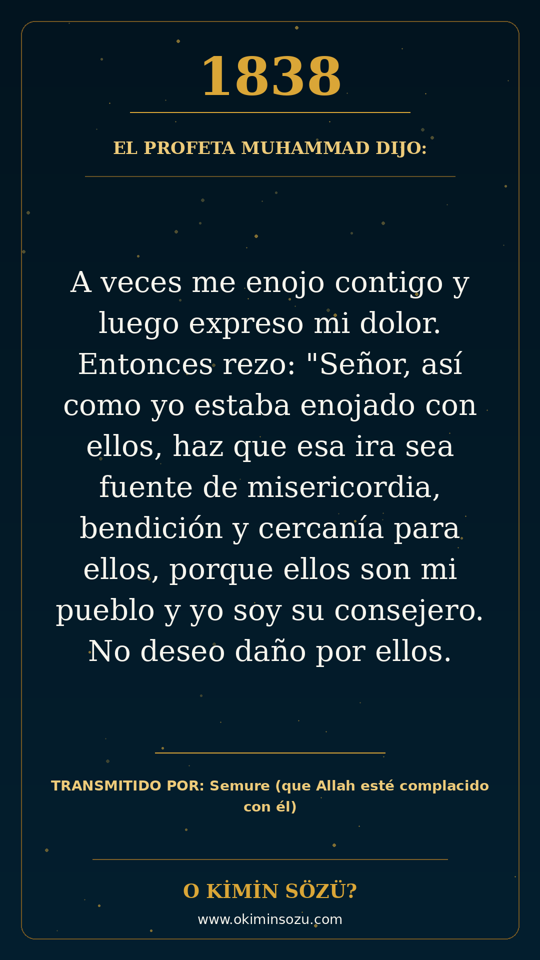 hadis 1838 es