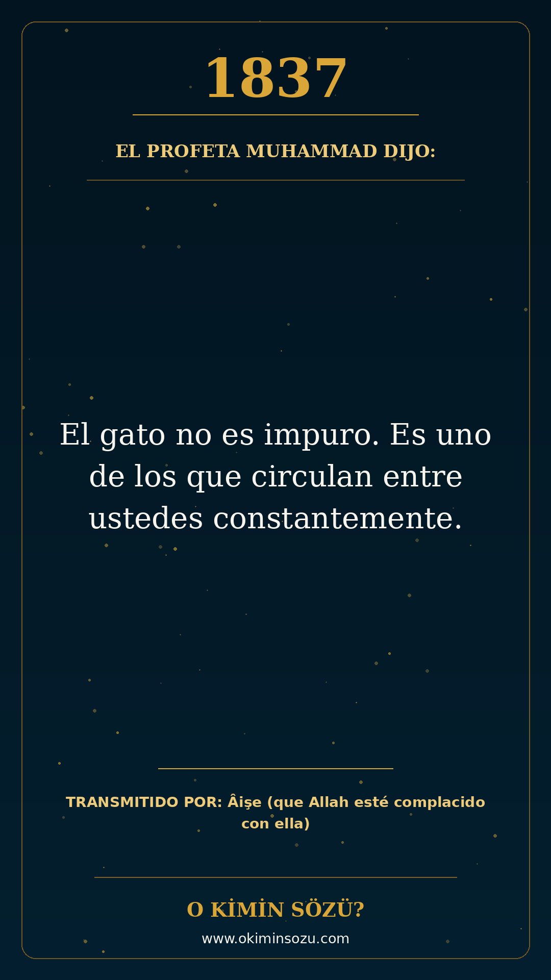 hadis 1837 es