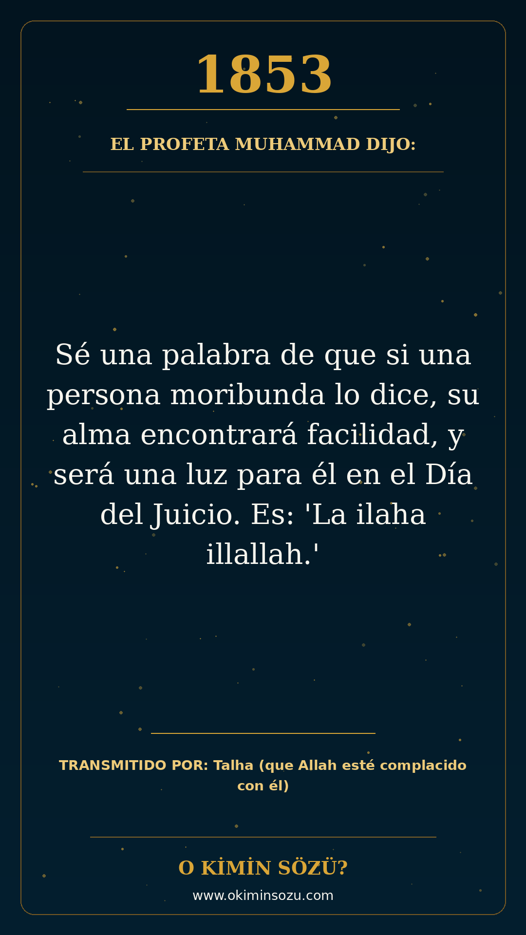 hadis 1853 es