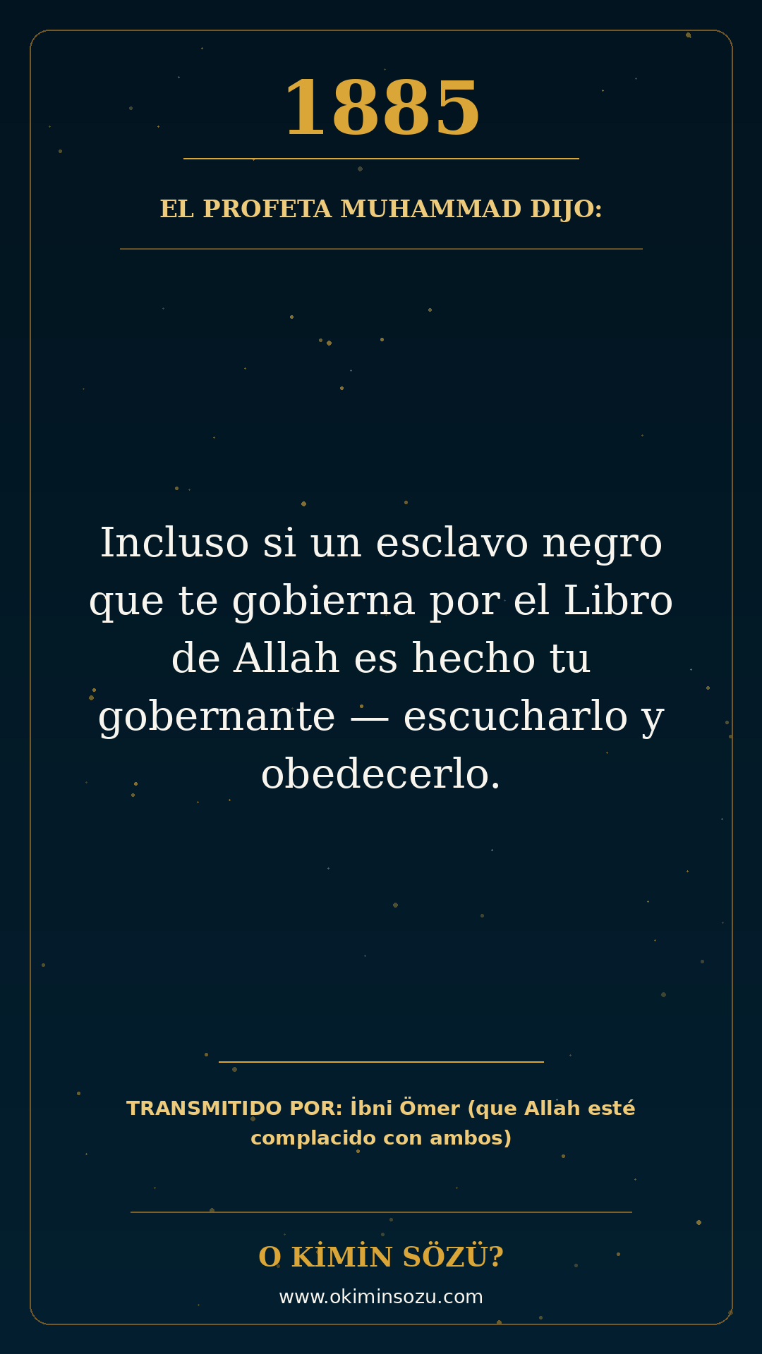 hadis 1885 es