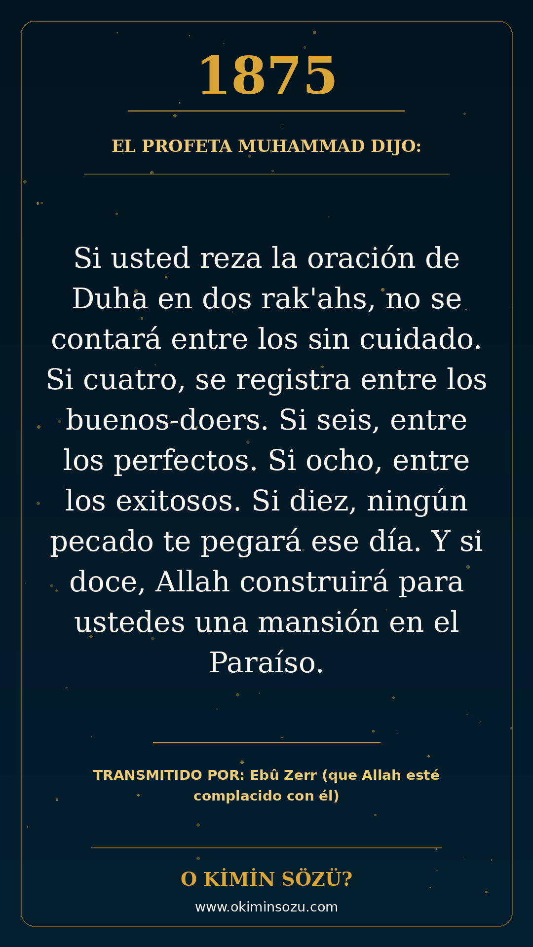 hadis 1875 es