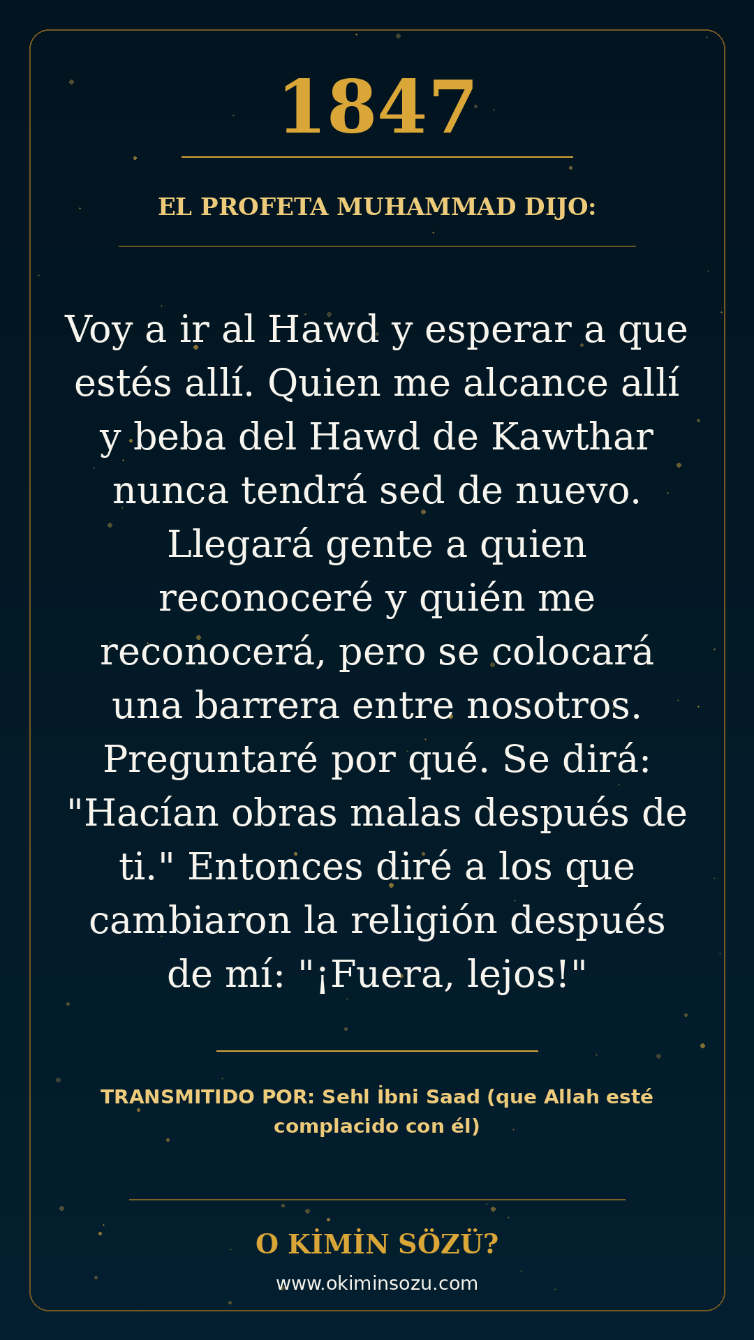 hadis 1847 es