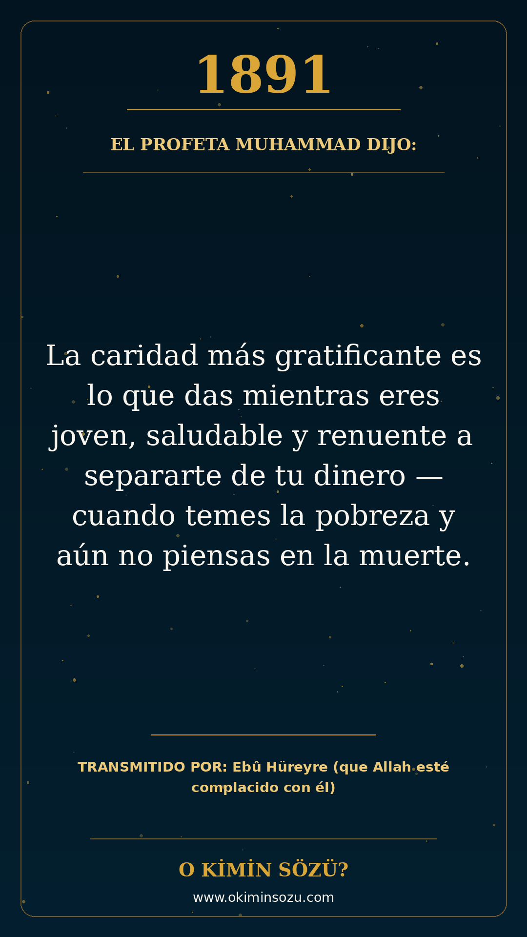 hadis 1891 es