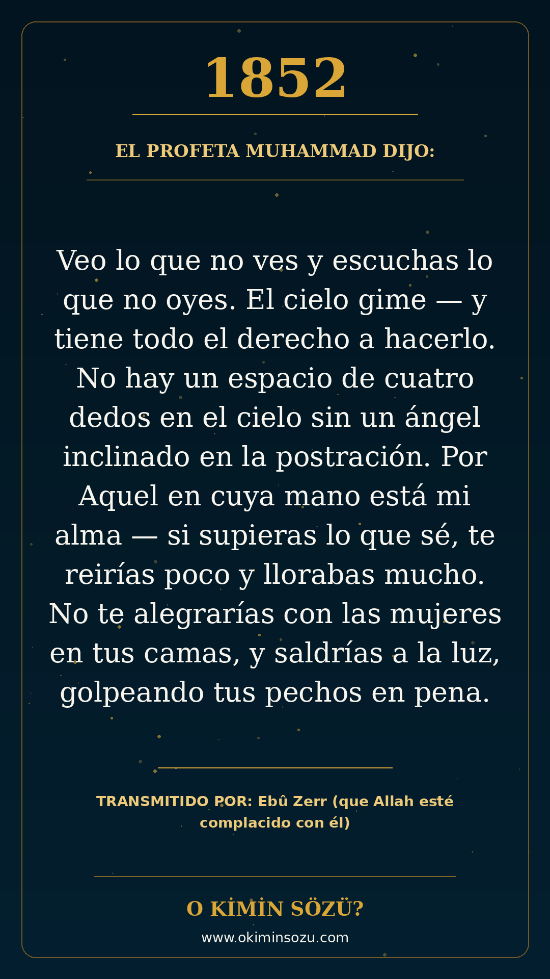 hadis 1852 es