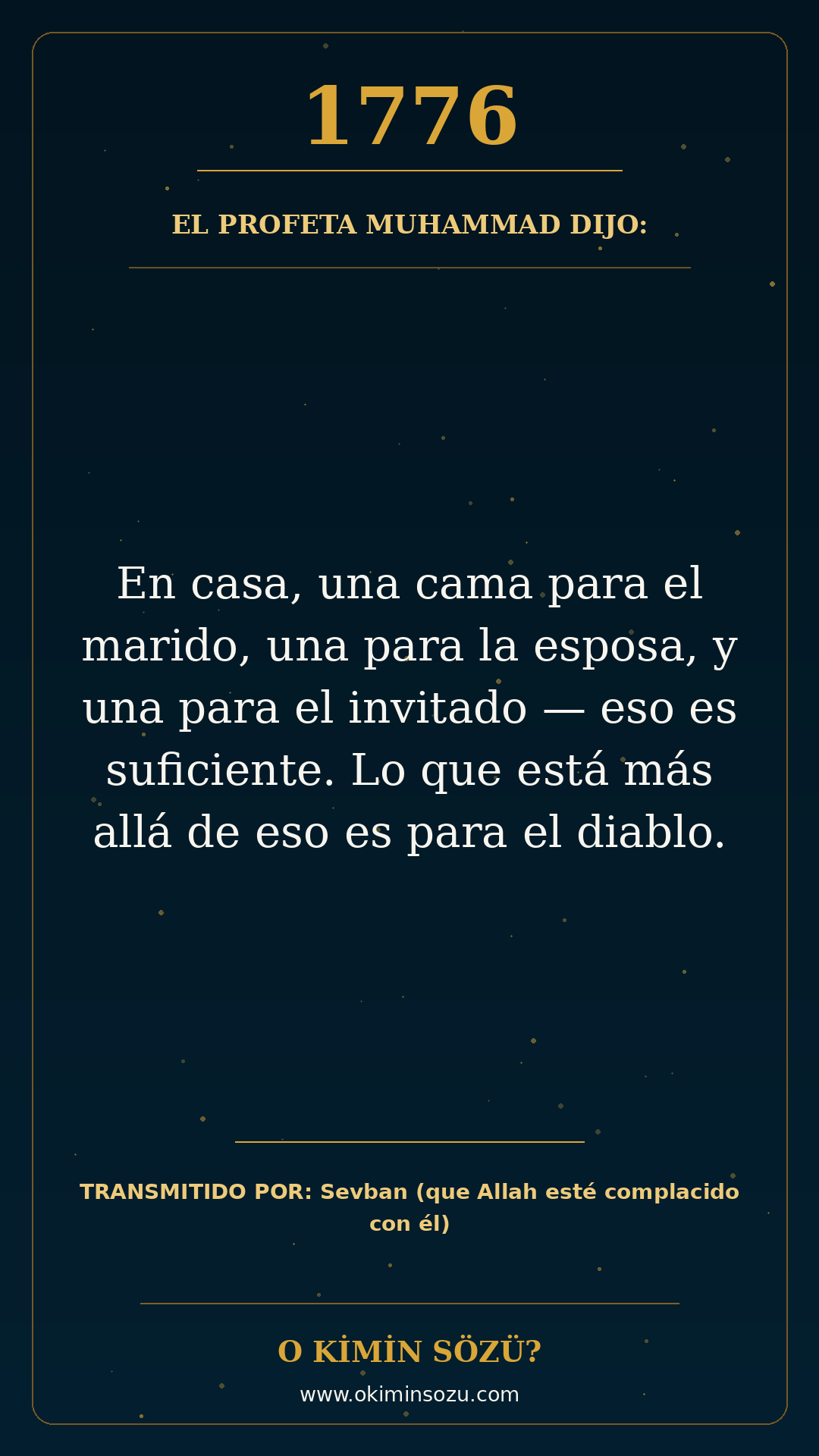 hadis 1776 es