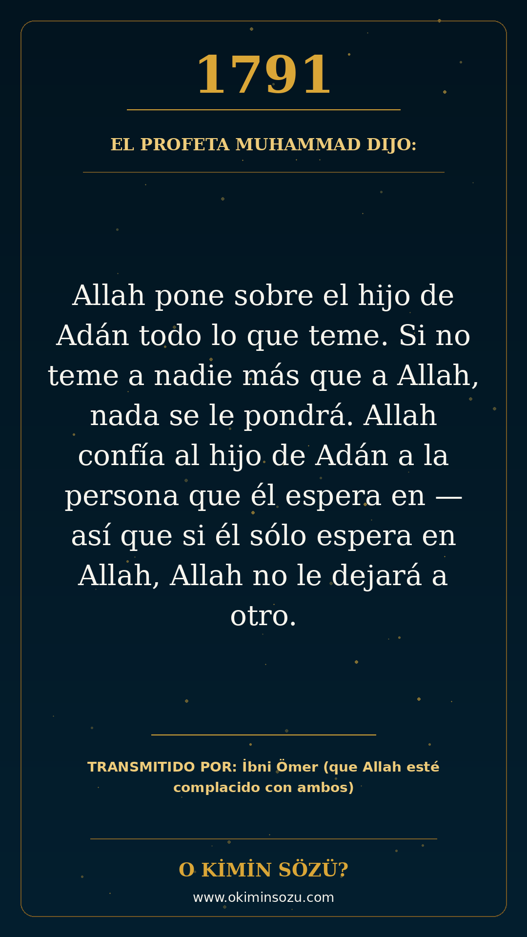 hadis 1791 es