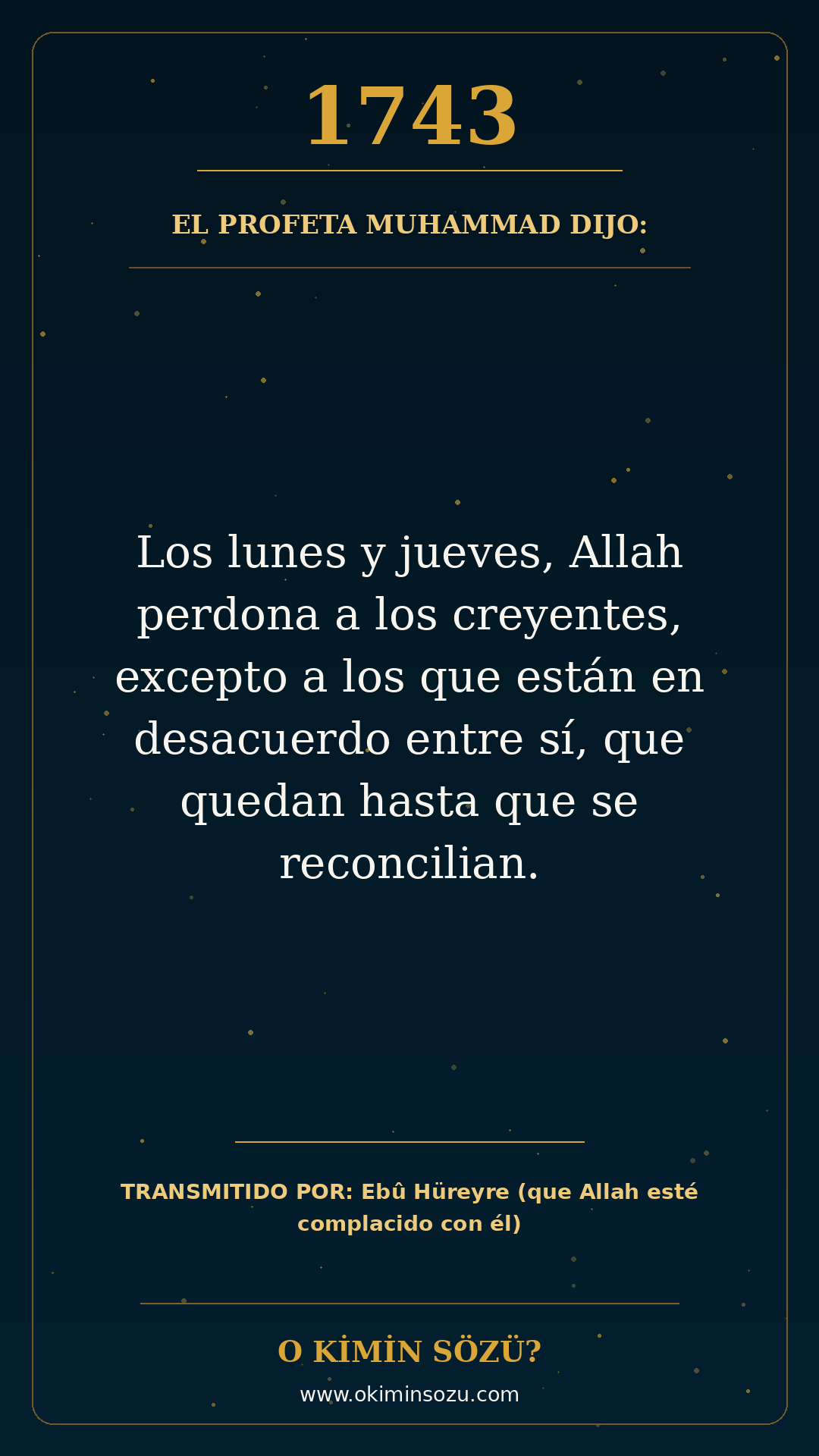 hadis 1743 es