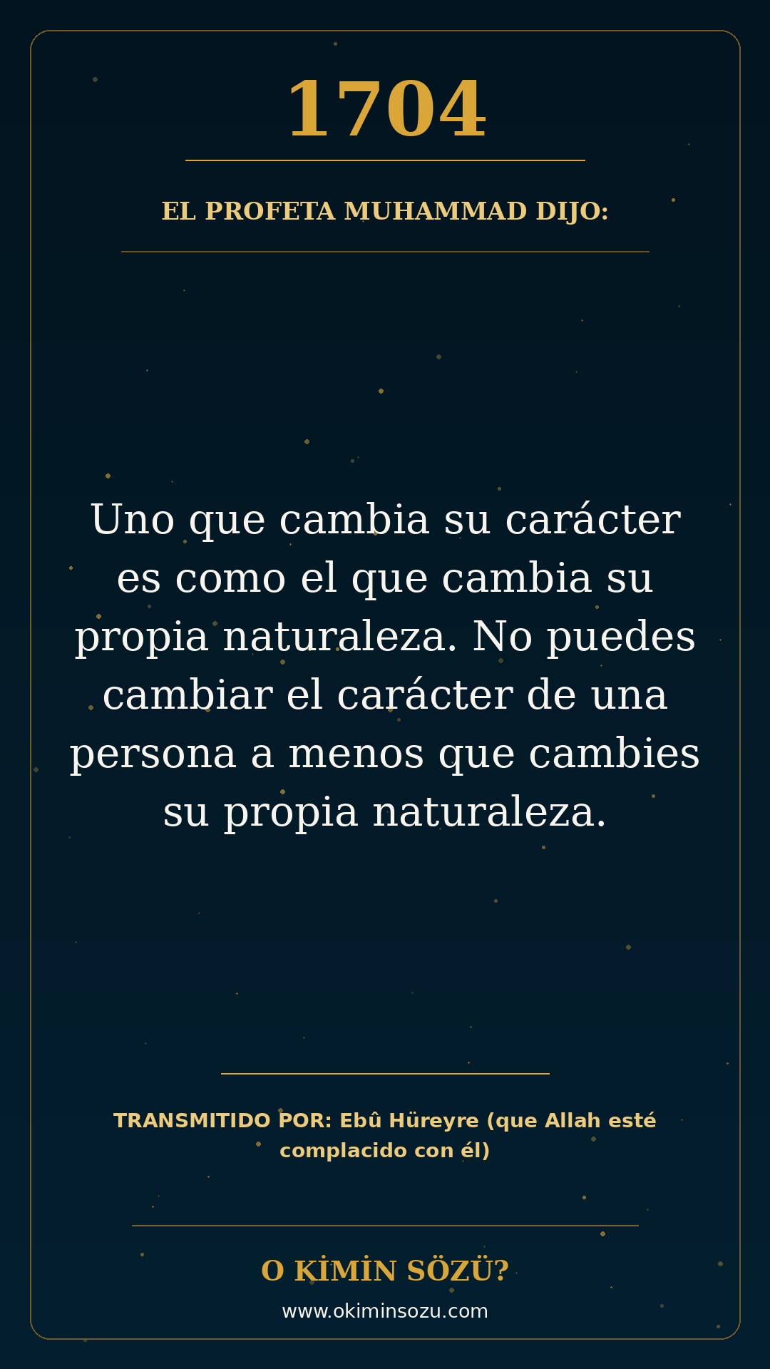hadis 1704 es