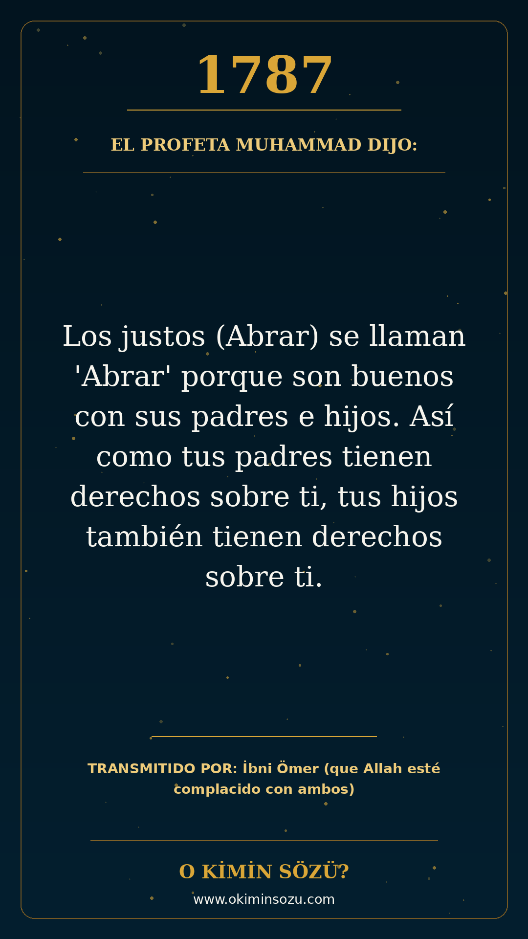 hadis 1787 es