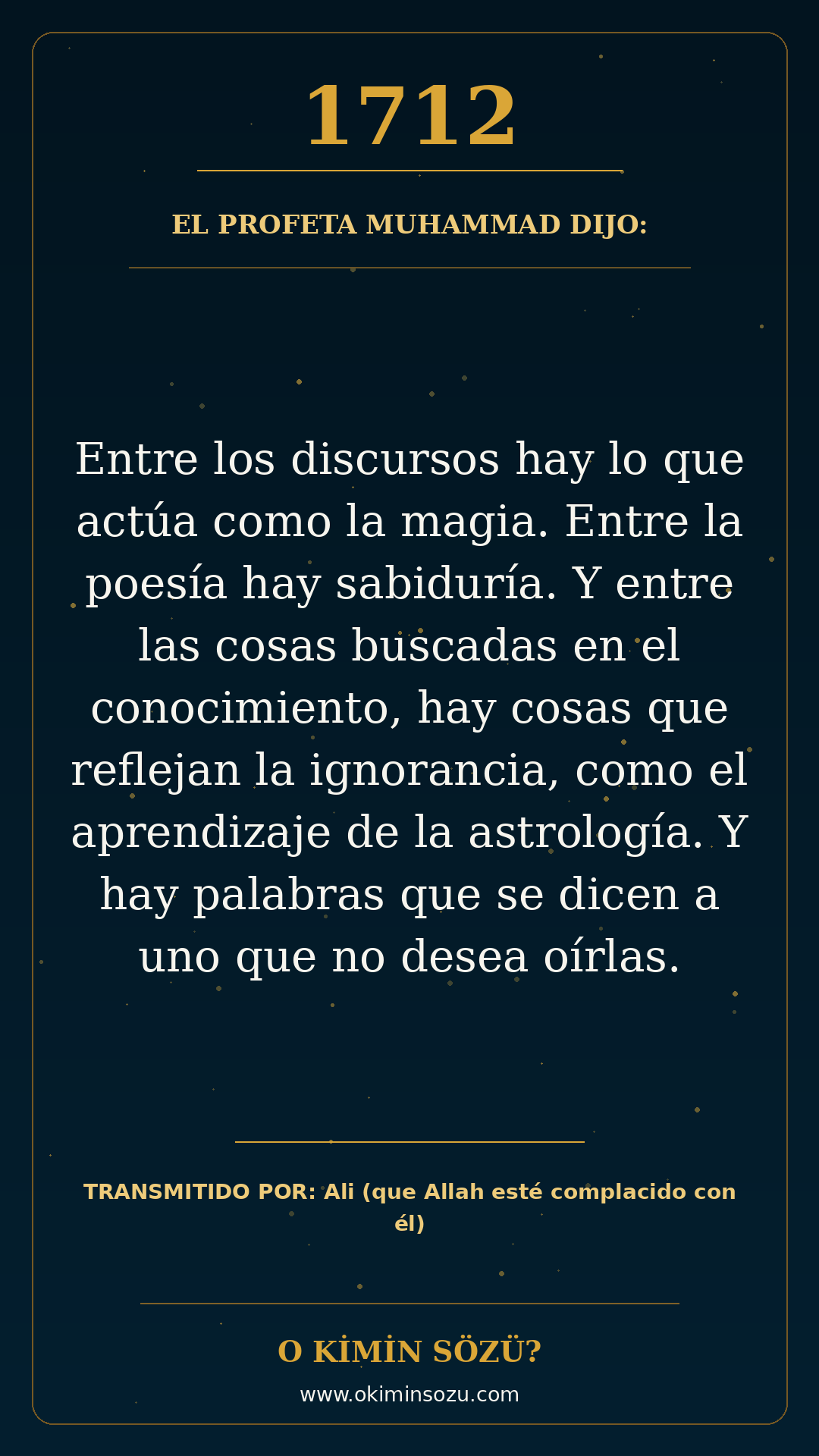 hadis 1712 es