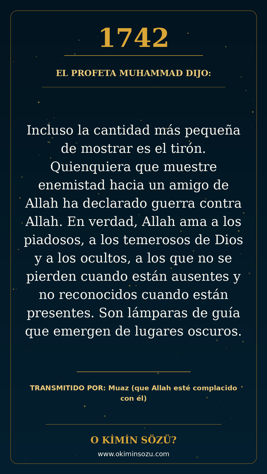 hadis 1742 es