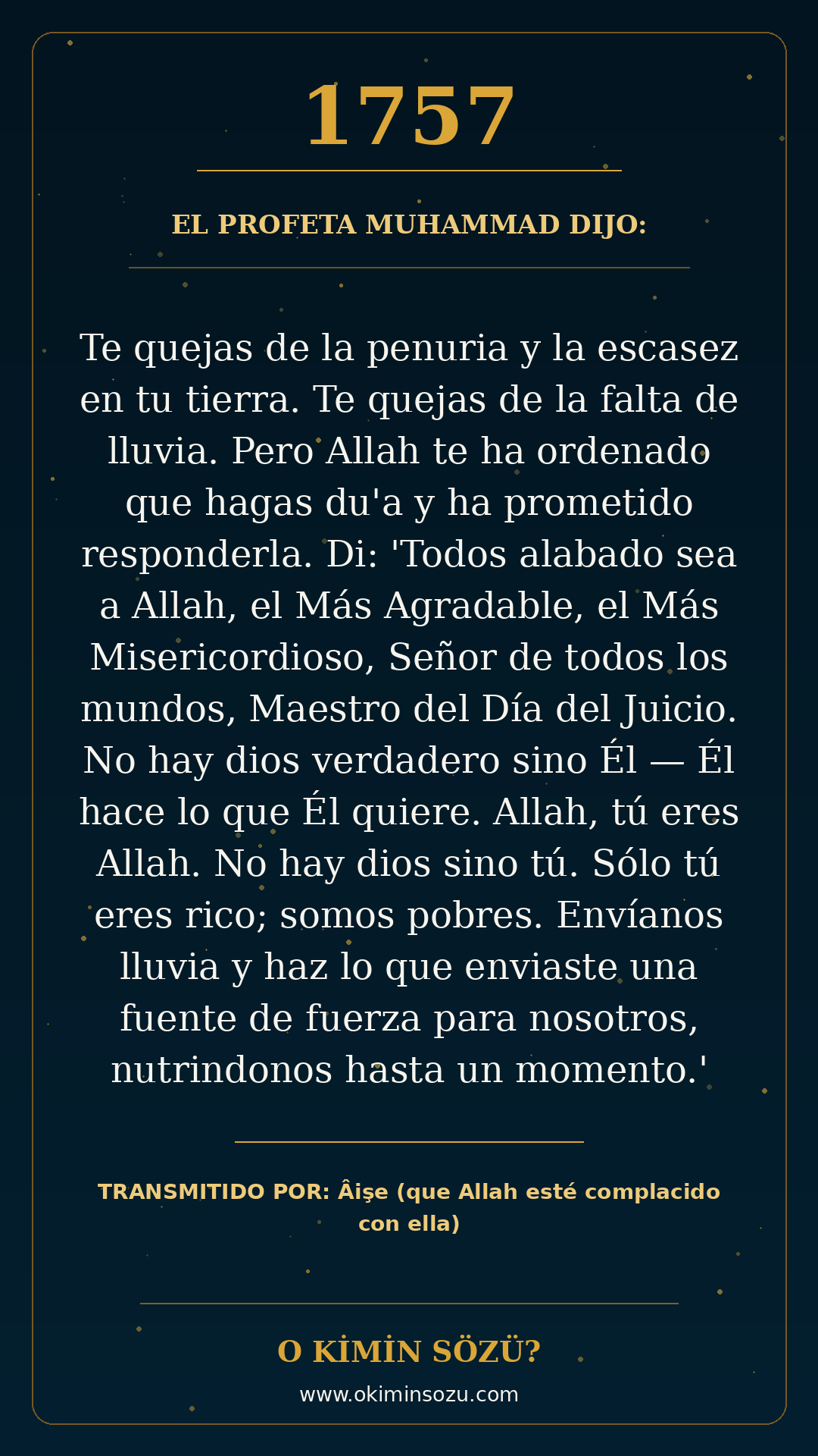 hadis 1757 es