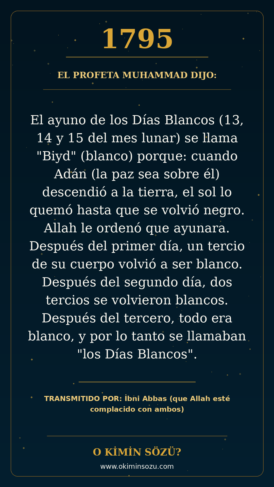 hadis 1795 es