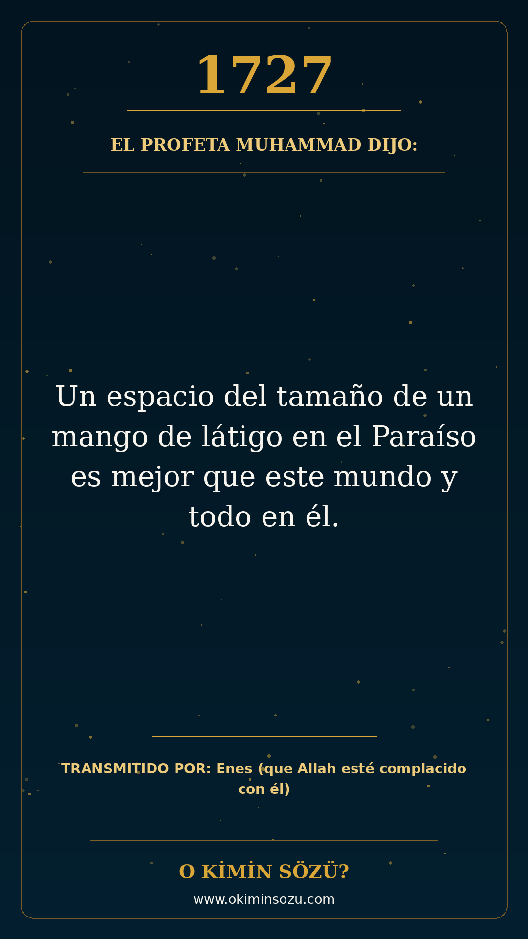 hadis 1727 es