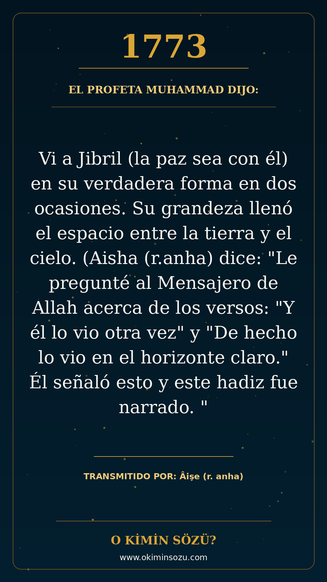 hadis 1773 es