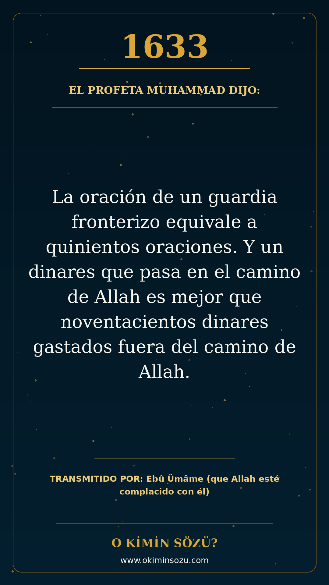 hadis 1633 es