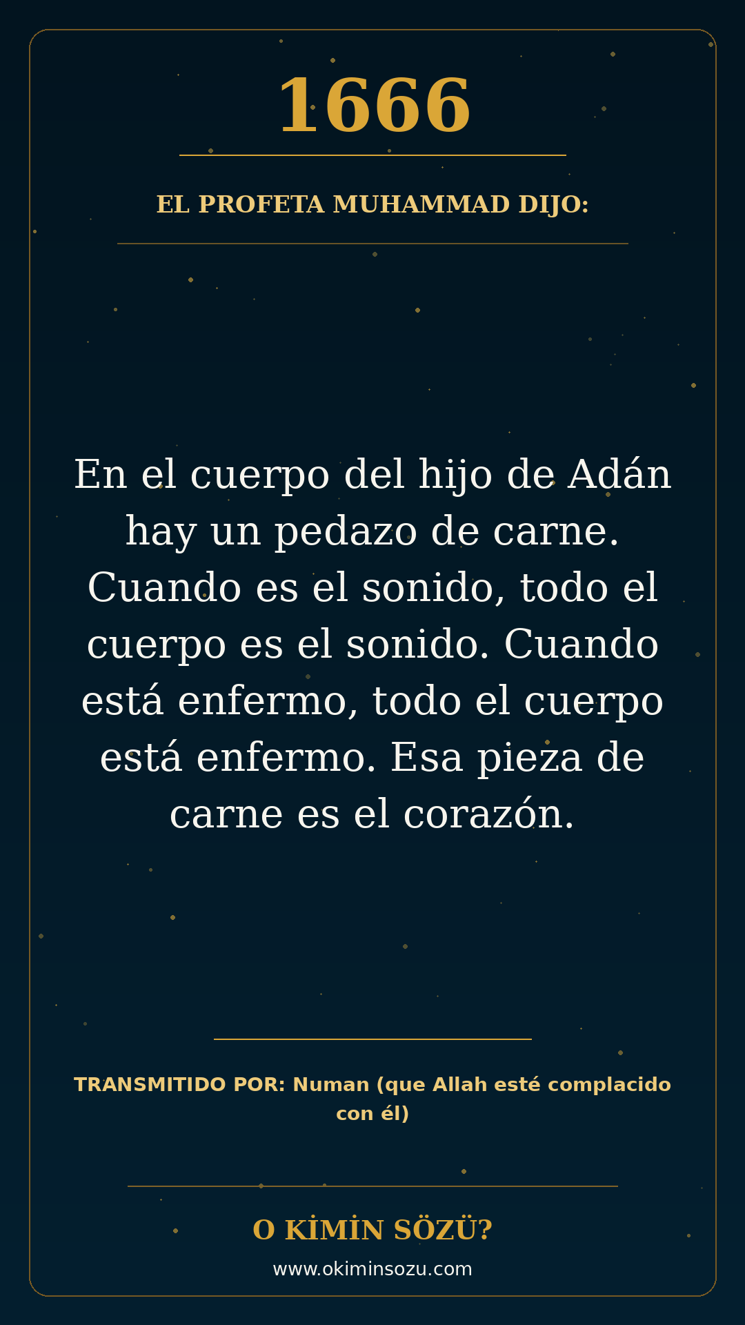 hadis 1666 es