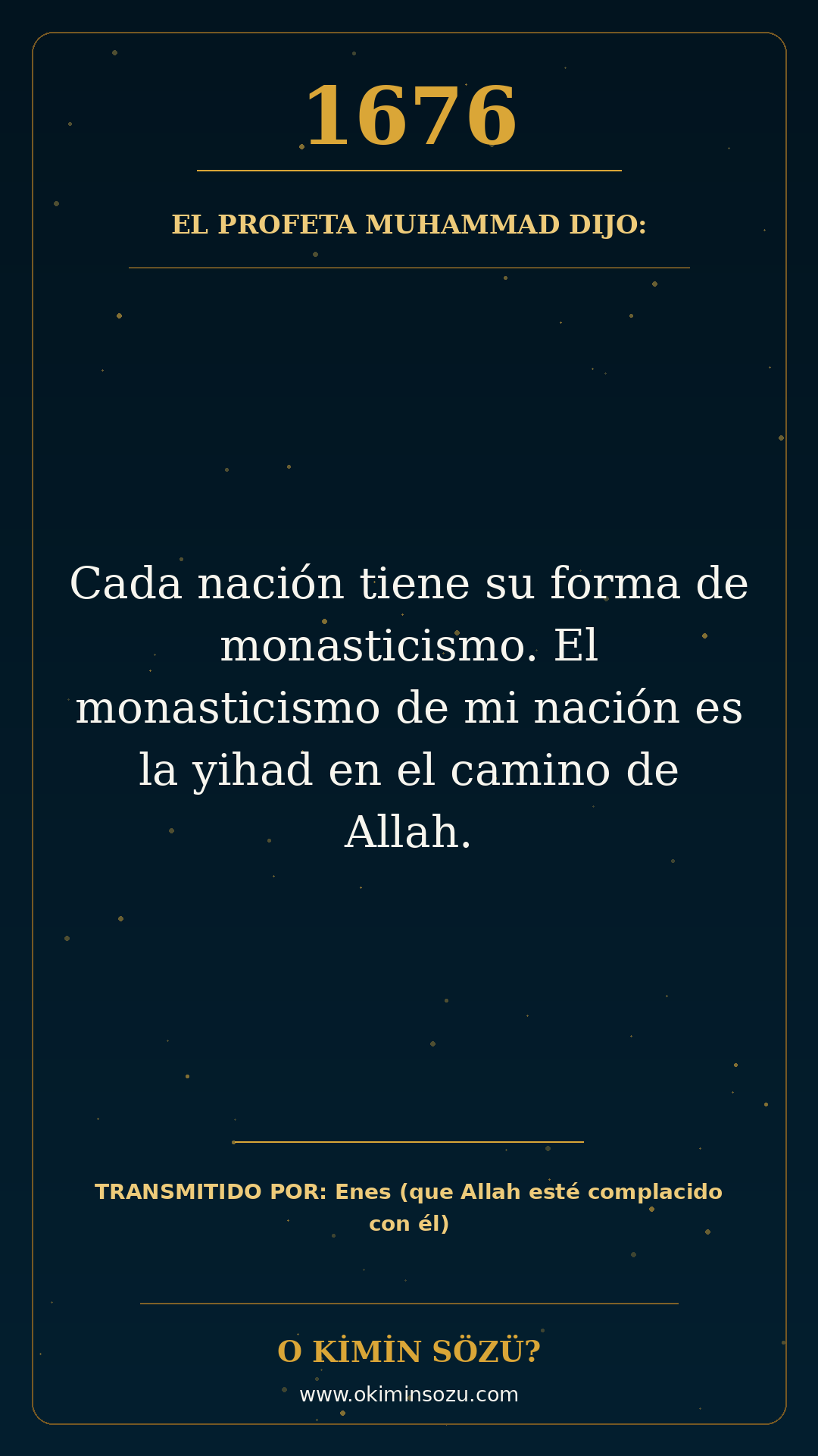 hadis 1676 es