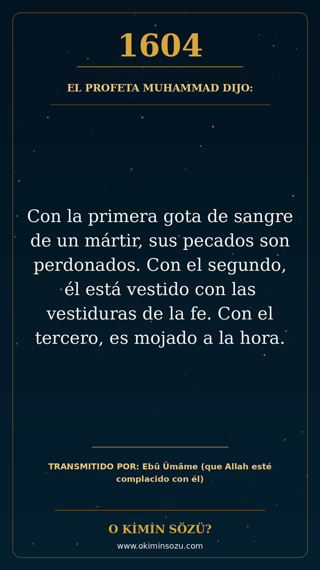 hadis 1604 es