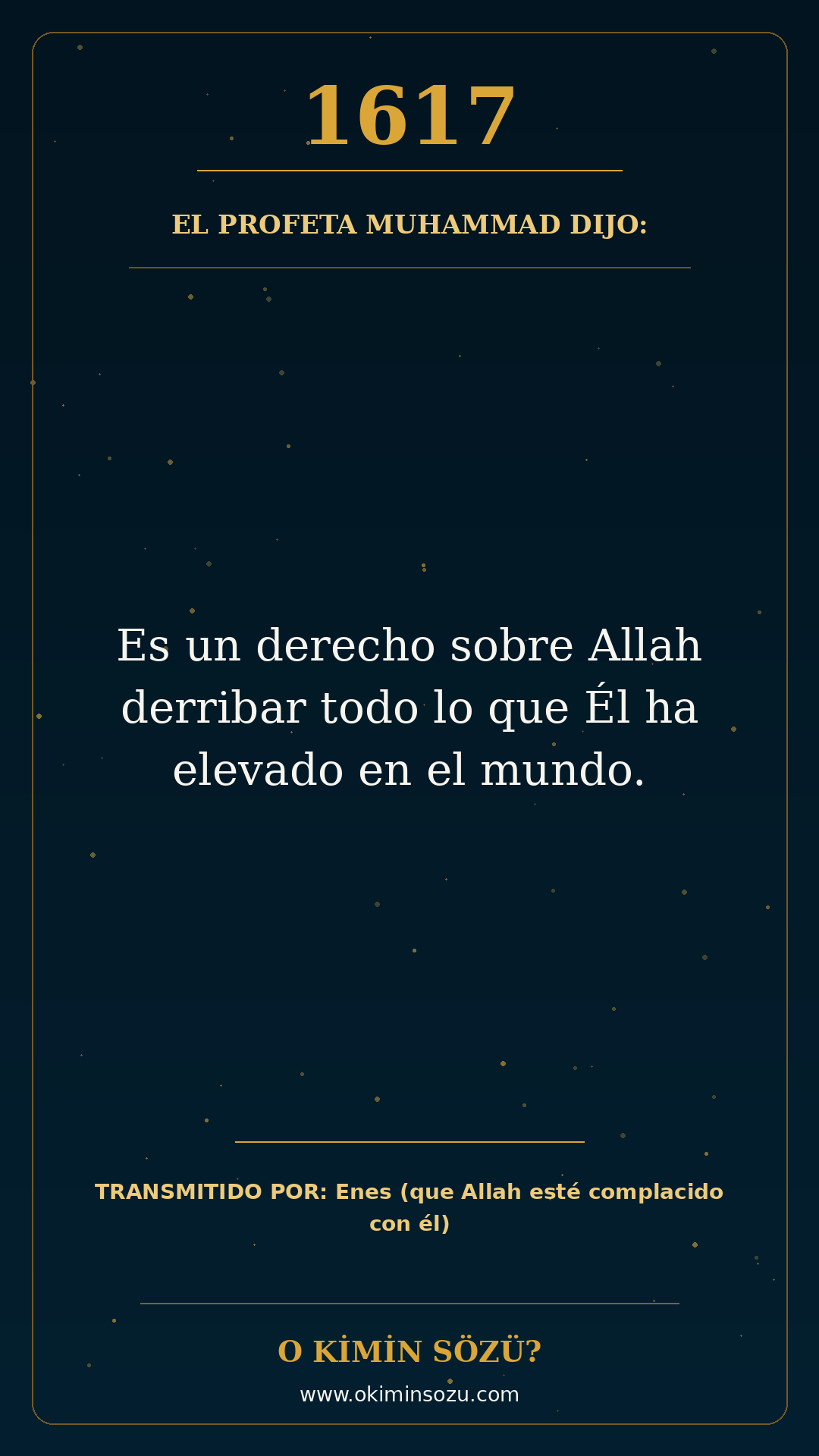 hadis 1617 es