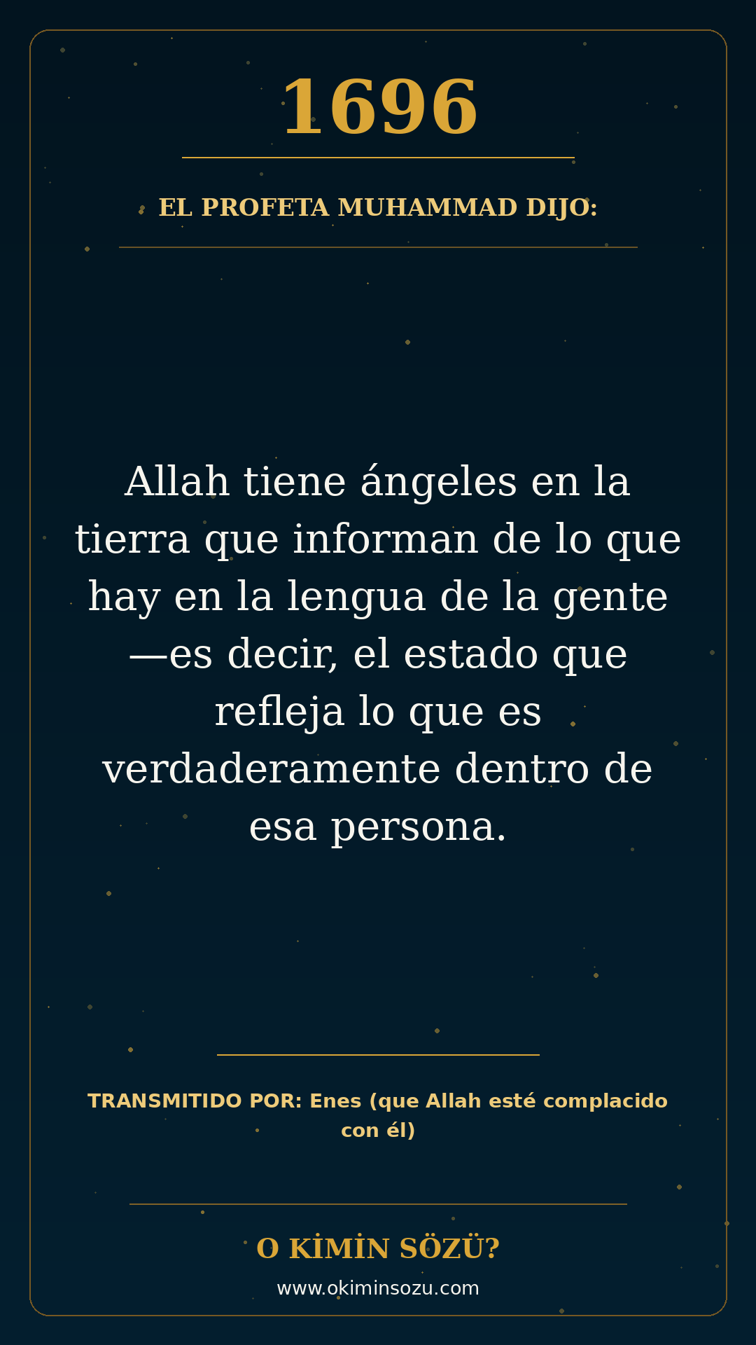 hadis 1696 es