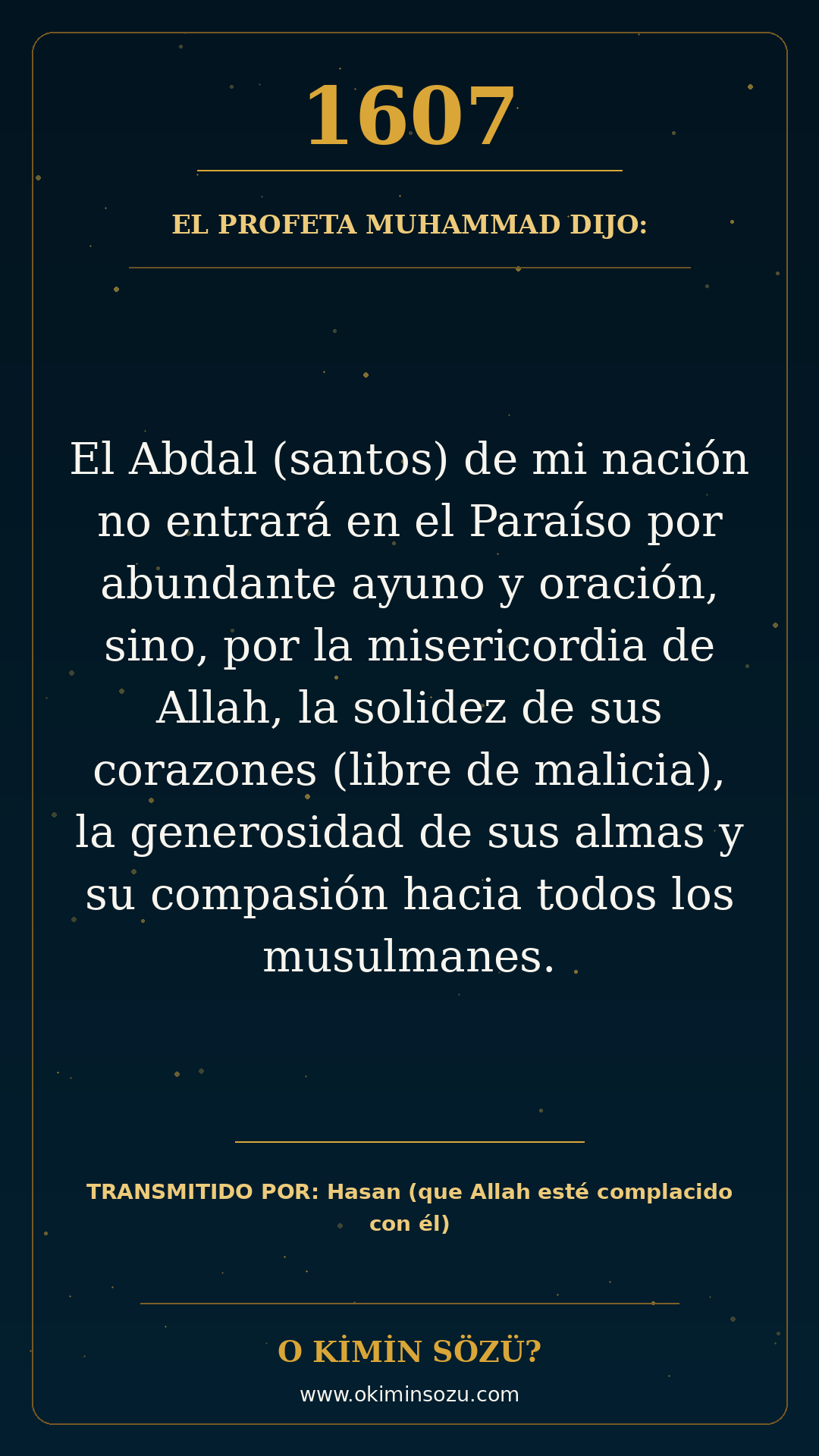 hadis 1607 es
