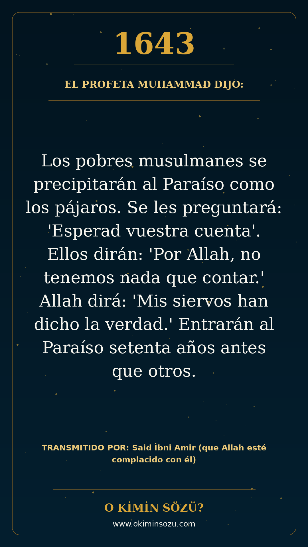 hadis 1643 es
