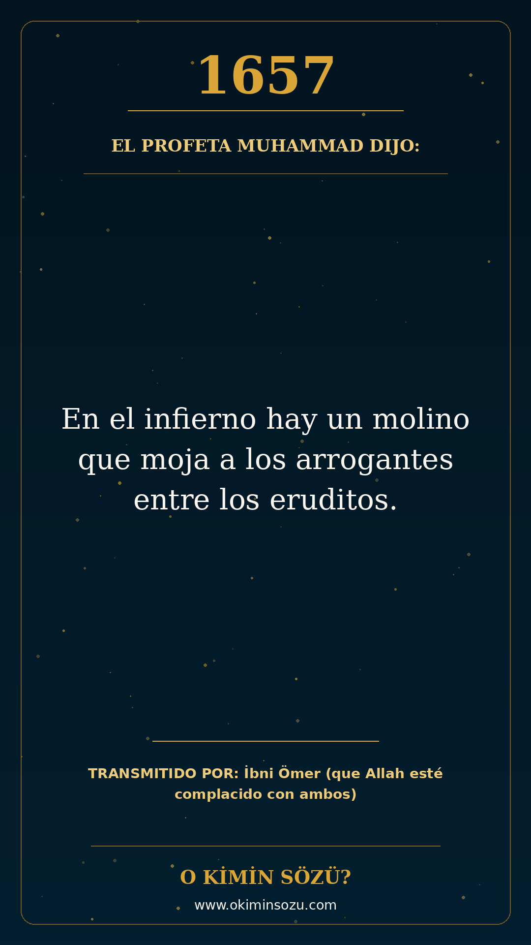 hadis 1657 es