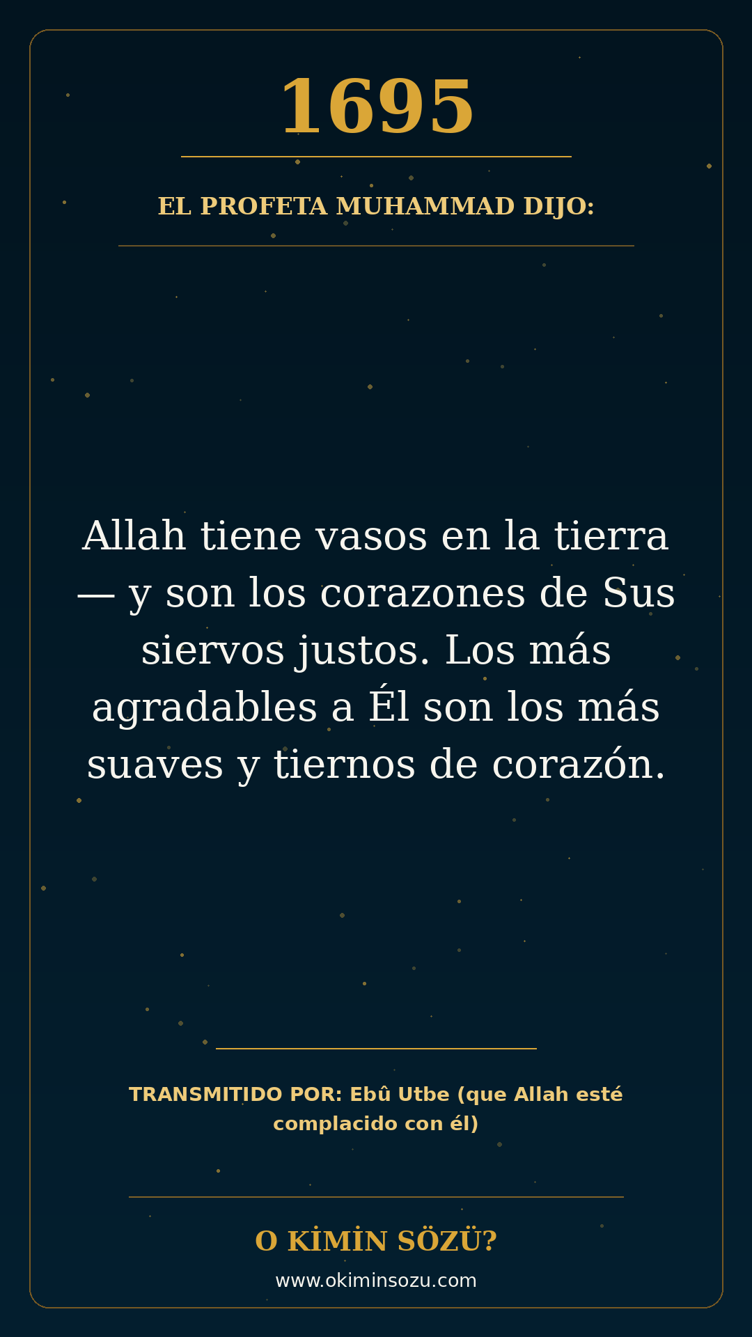 hadis 1695 es