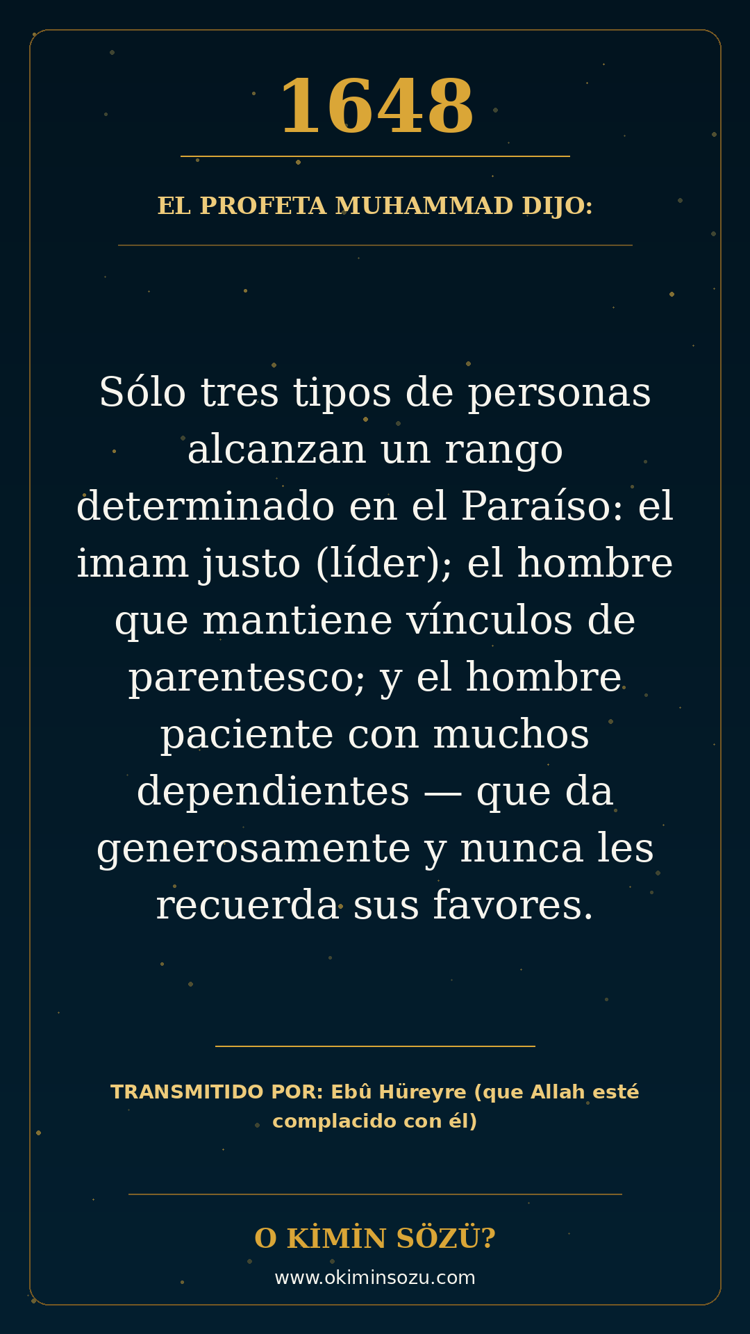 hadis 1648 es