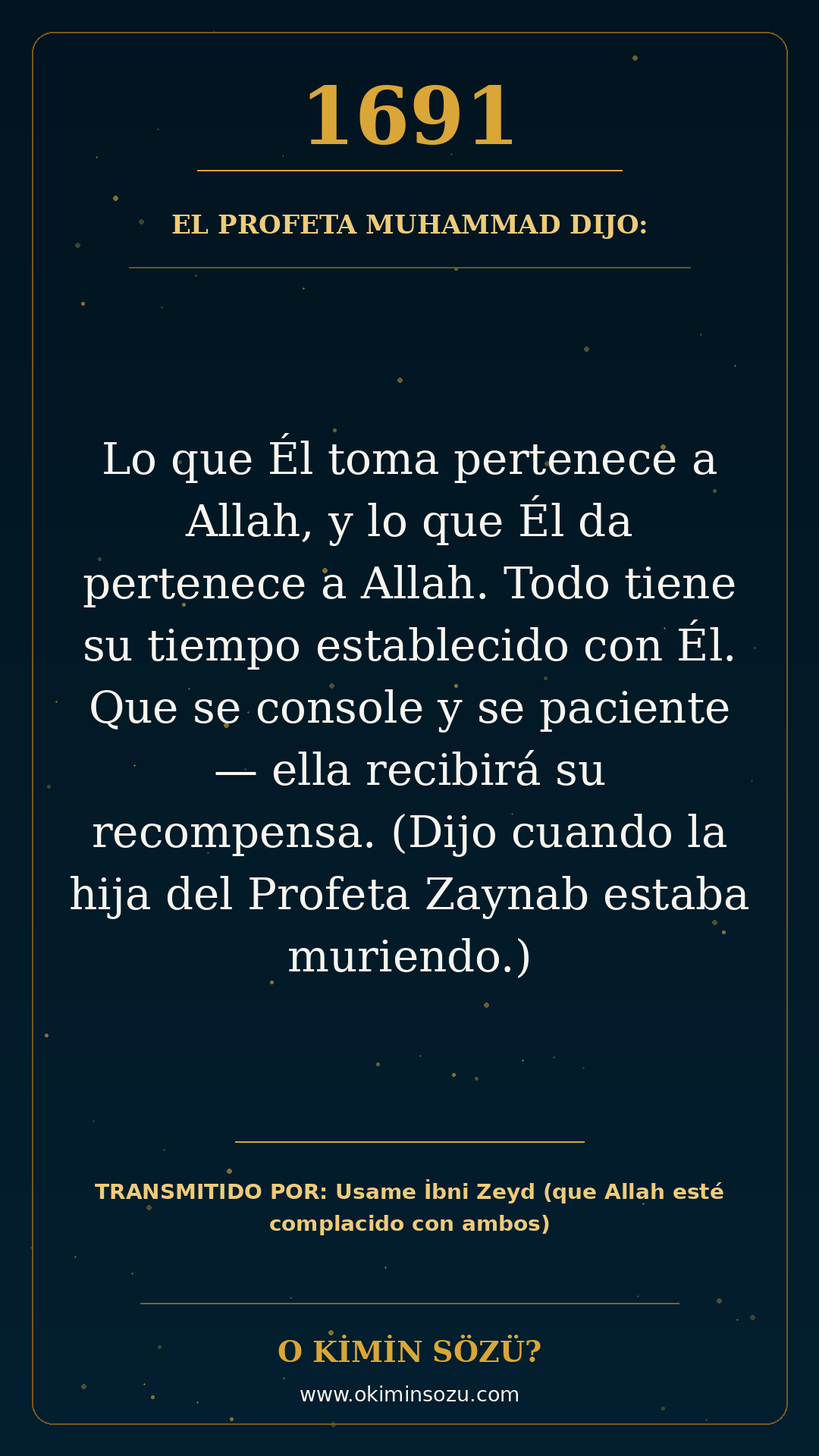hadis 1691 es