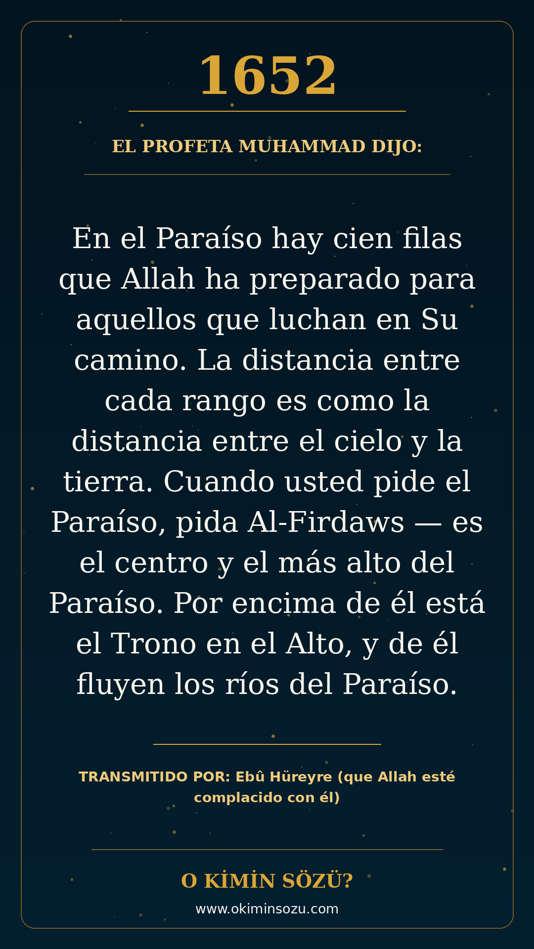 hadis 1652 es