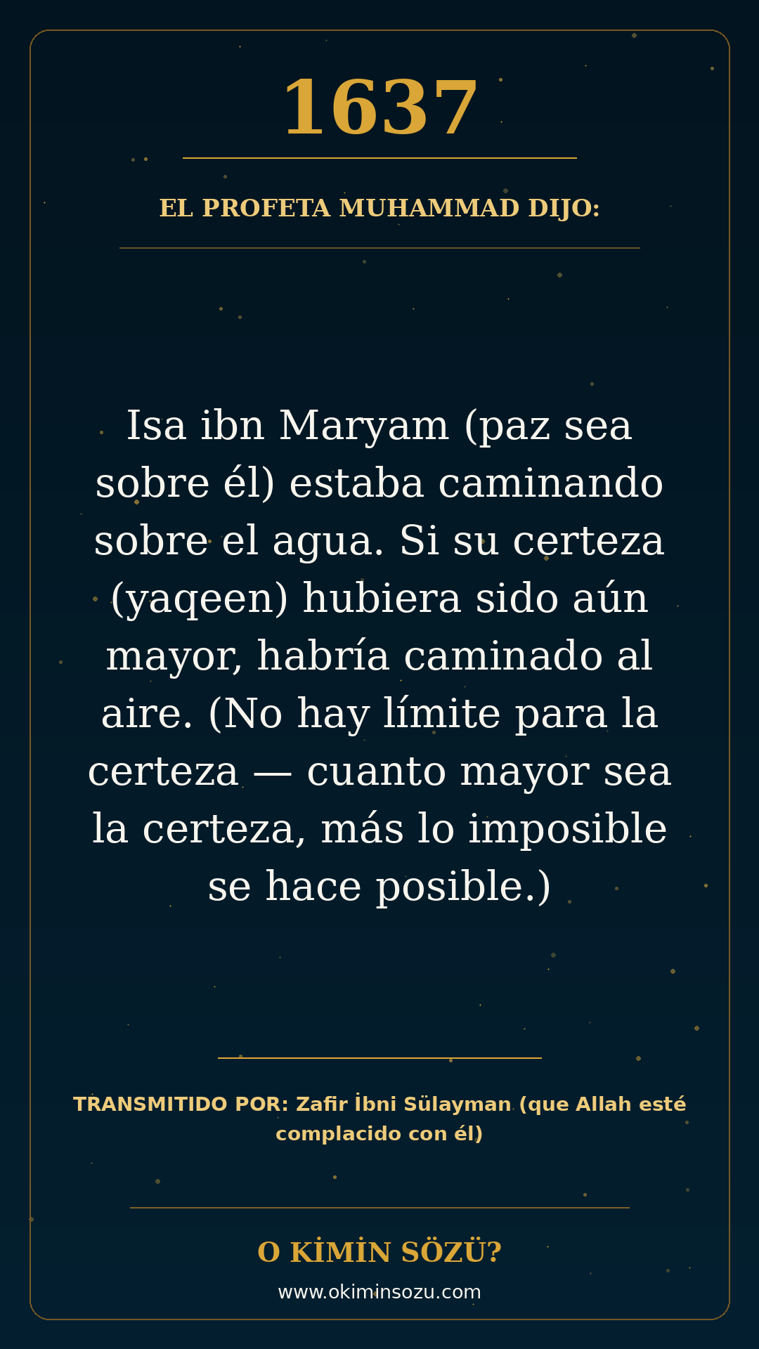 hadis 1637 es