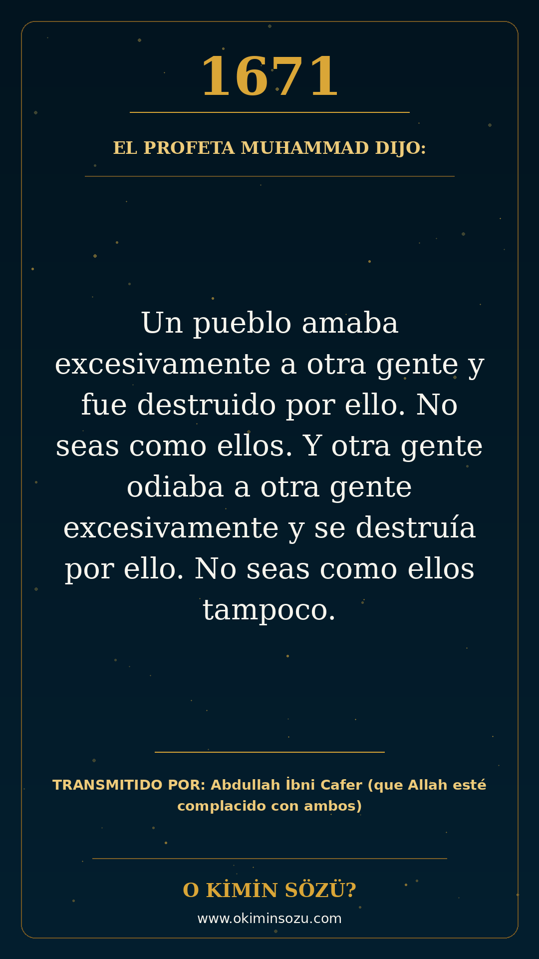 hadis 1671 es