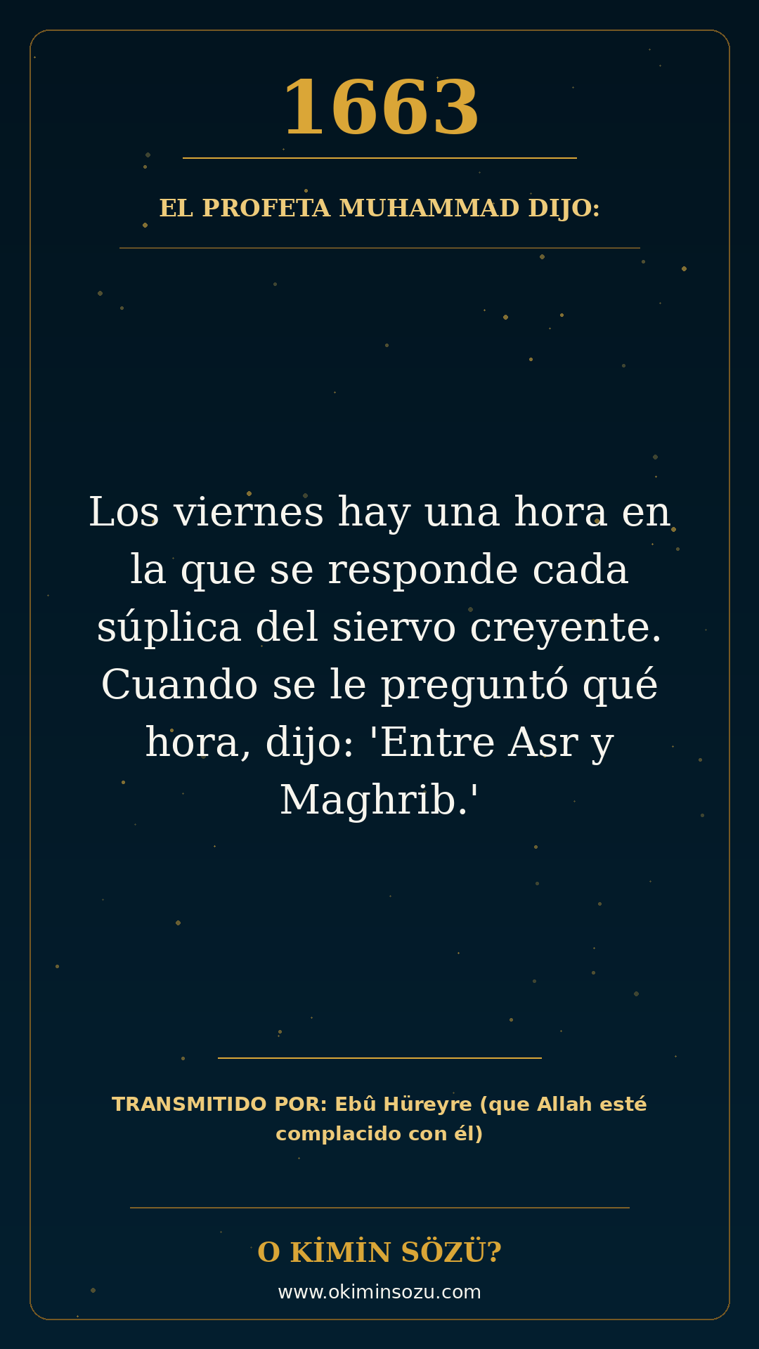 hadis 1663 es