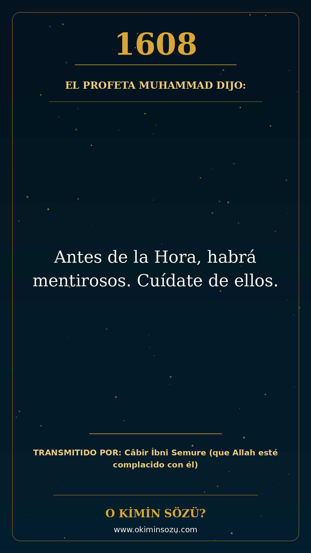 hadis 1608 es