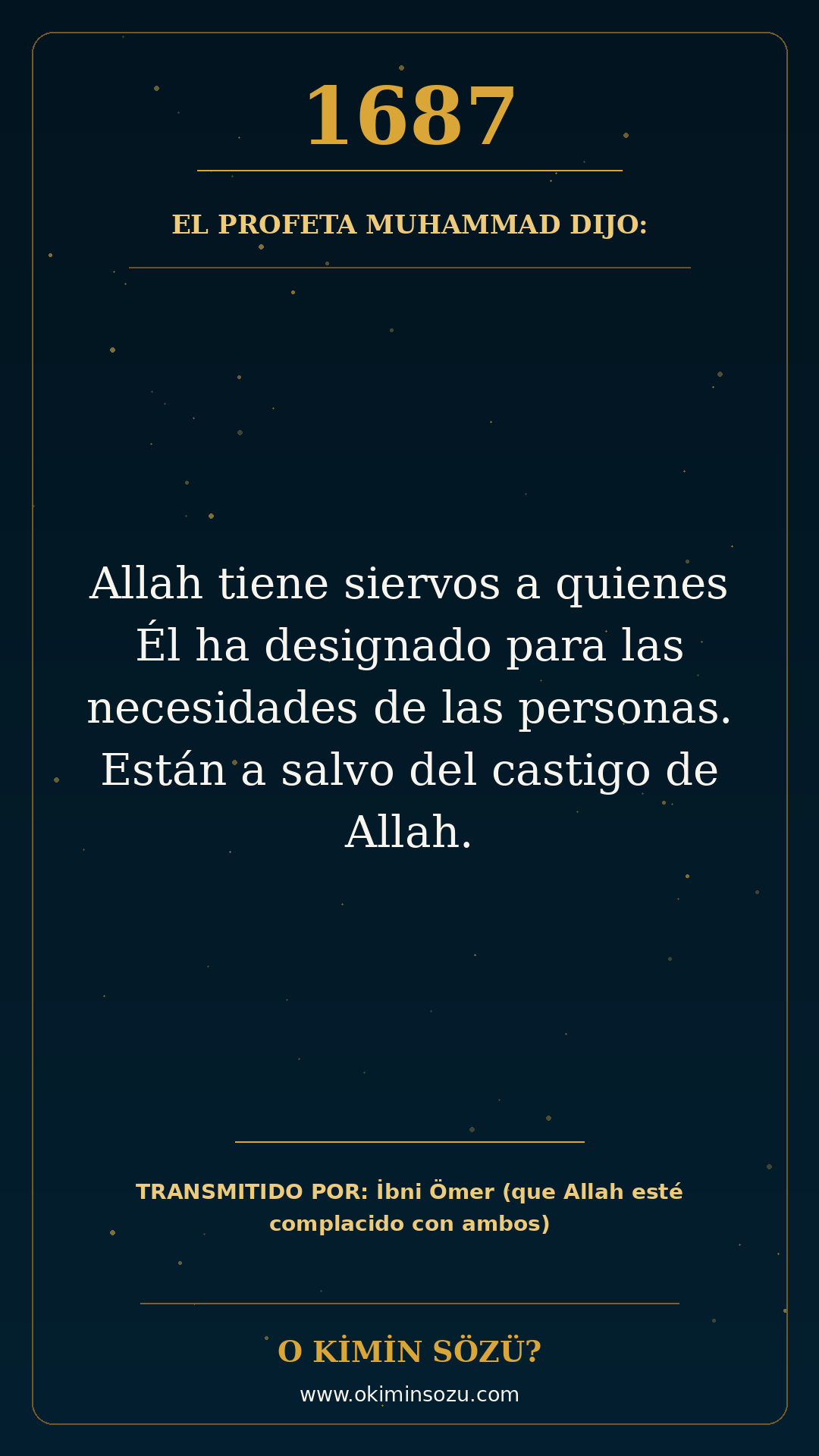 hadis 1687 es