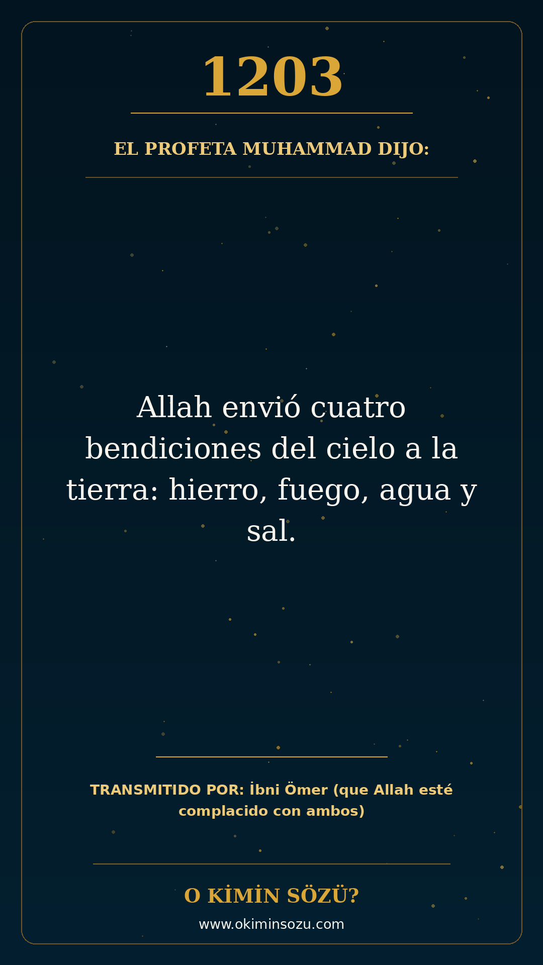 hadis 1203 es