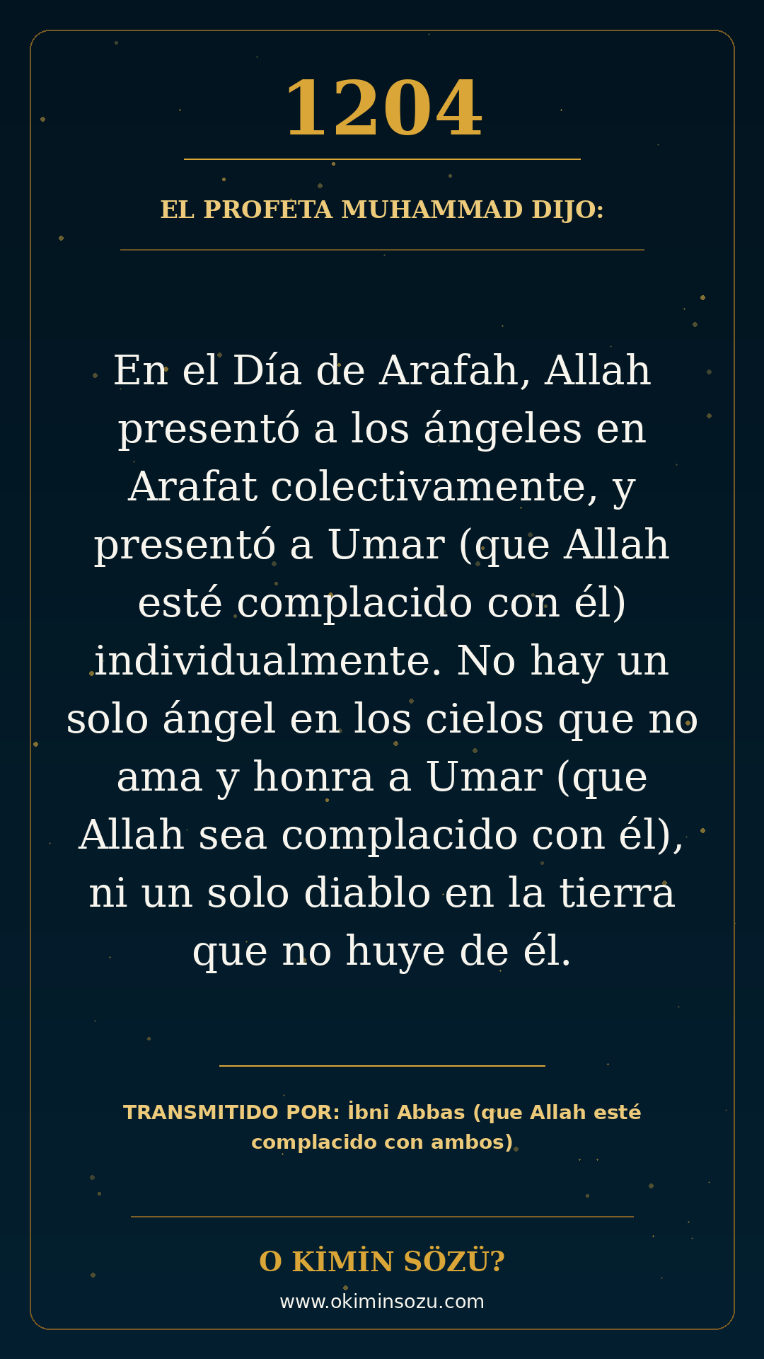 hadis 1204 es