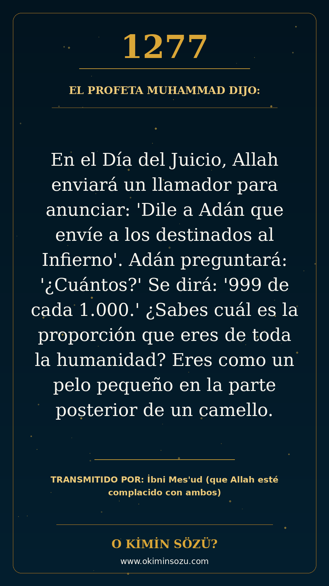 hadis 1277 es
