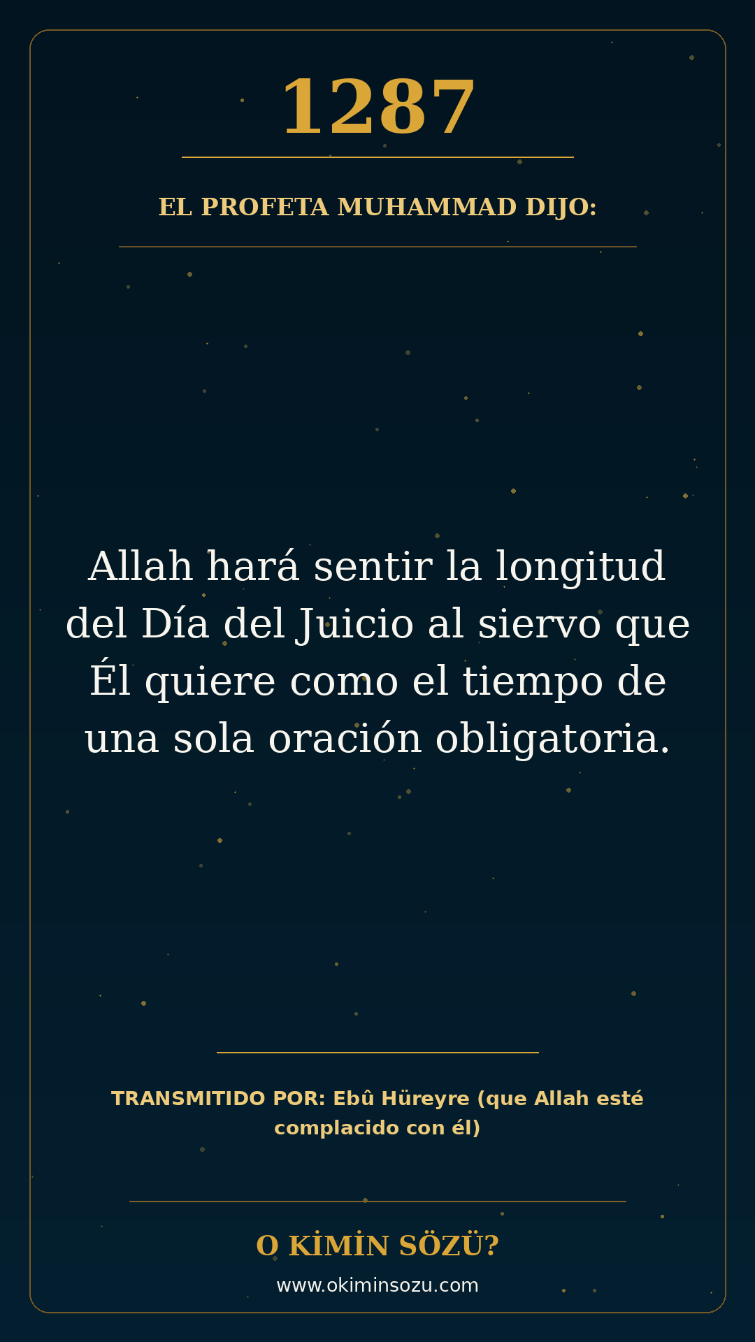 hadis 1287 es