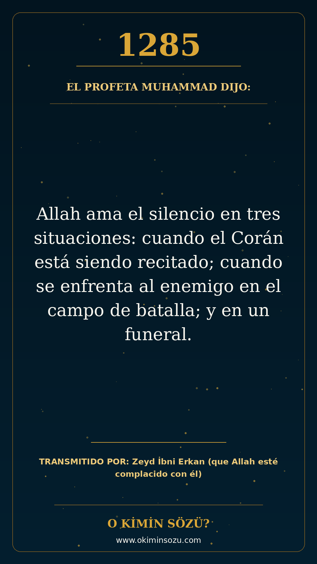 hadis 1285 es